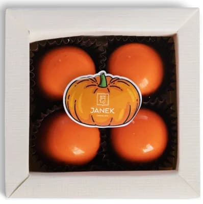 Čokoládovna Janek Krabička s pralinkami dýně