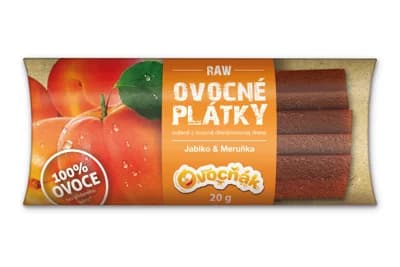 OVOCŇÁK ovocné plátky Meruňka