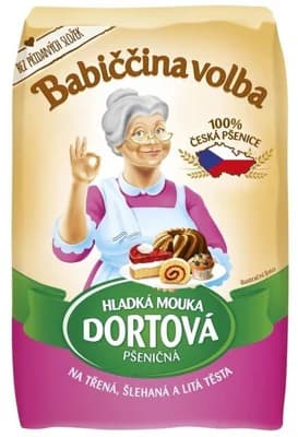 Babiččina Volba Mouka hladká dortová