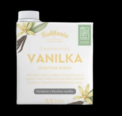 Kukkonia Vanilkové mléko s uzávěrem