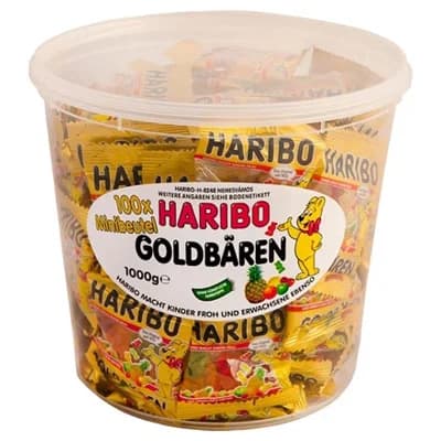 HARIBO Mini Goldbären želé s ovocnou příchutí 100 x