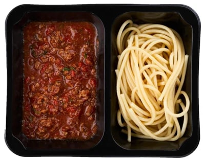 FitKitchen Italská Bolognese s hovězím masem a těstovinami Bucatini