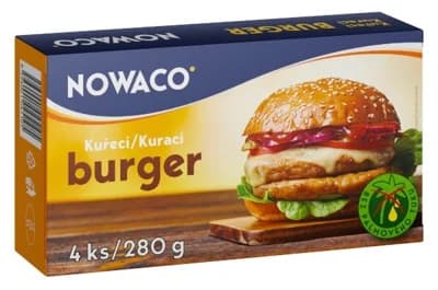 Nowaco Kuřecí hamburger smažený