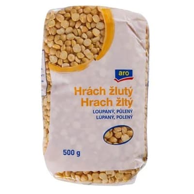 aro Hrách žlutý loupaný půlený 6 x
