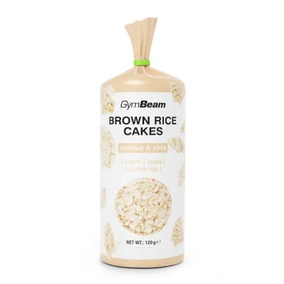 GymBeam Brown rice cakes quinoa a chia