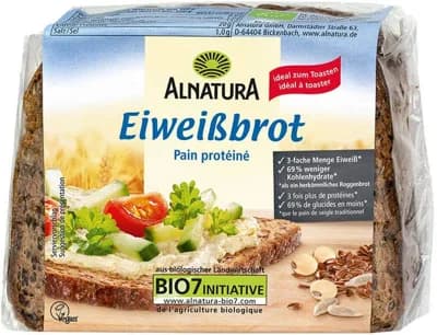 ALNATURA BIO Chléb proteinový ideální na toasty veganský