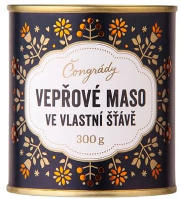 Čongrády Vepřové maso ve vlastní šťávě