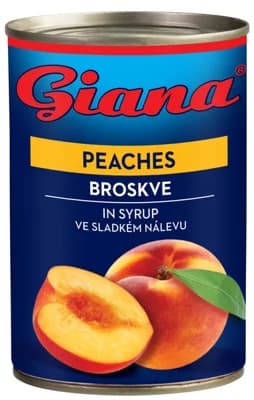 Giana Broskve ve sladkém nálevu