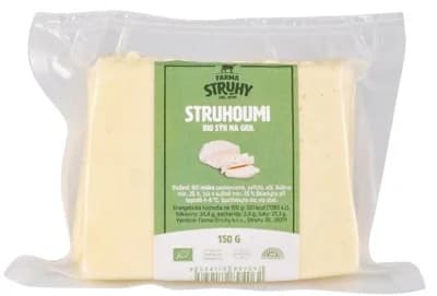 Farma Struhy BIO Struhoumi sýr na gril bílý