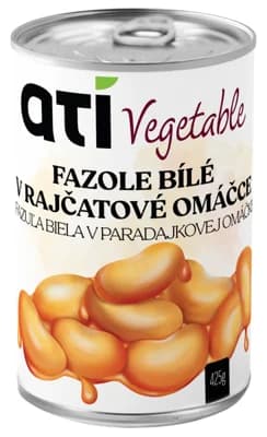 ATI Vegetable Fazole bílé v rajčatové omáčce