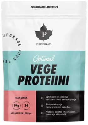 Puhdistamo Optimal Vegan Protein - Jahoda
