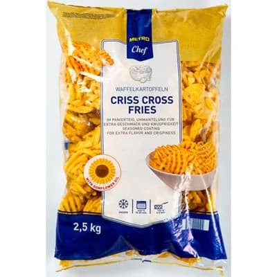 METRO Chef Criss Cross Bramborové mřížky mraž. 2,