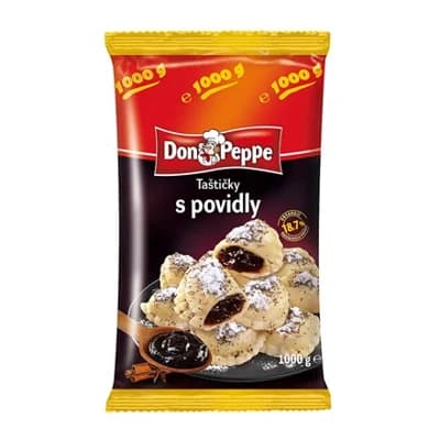 DON PEPPE Taštičky s povidly mraž.