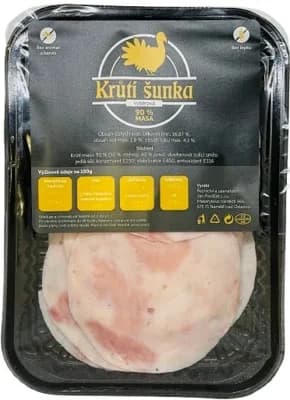 Řeznictví Pavlíček Krůtí šunka výběrová s obsahem masa 90 %
