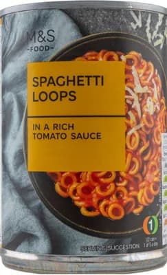 Marks & Spencer Špagetové kroužky v rajčatové omáčce