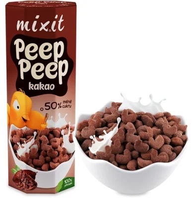 Mixit Cereálie Peep Peep - Kakao