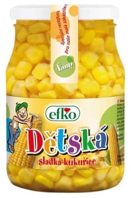 Efko Dětská sladká kukuřice