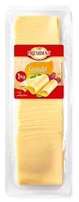 Président Gouda plátky