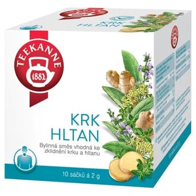 TEEKANNE Čaj krk a hltan 5 x