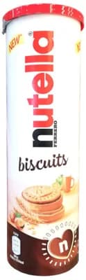 Nutella sušenky v tubě