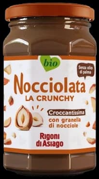 Nocciolata BIO Crunchy lískooříšková pomazánka
