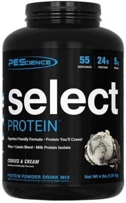 PEScience Select Protein US verze - cookies & cream