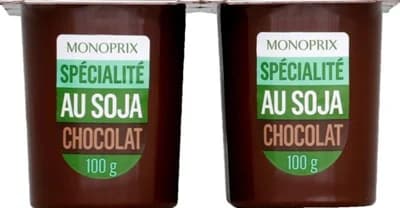 Monoprix Sójový dezert čokoládový 4x100g