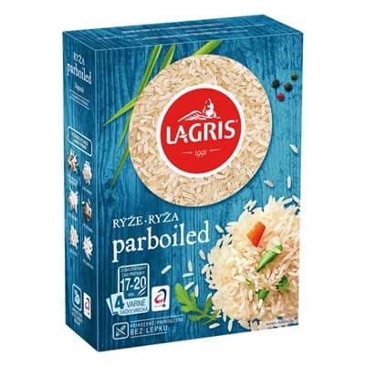 LAGRIS Rýže Parboiled varné sáčky 8 x