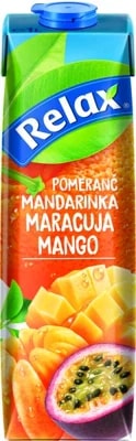 Relax Pomeranč-mandarinka-maracuja-mango