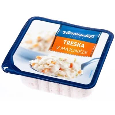 Varmuža Treska v majonéze
