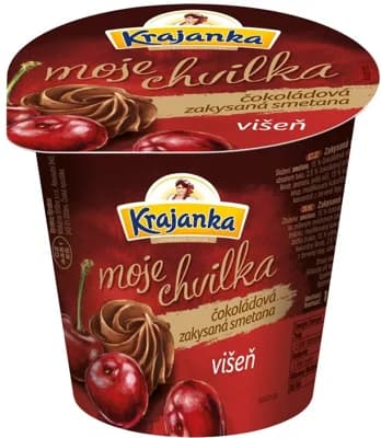Krajanka Moje chvilka čokoládová zakysaná smetana višeň