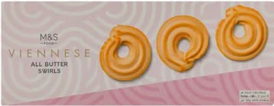 Marks & Spencer Máslové vídeňské sušenky s vanilkovou příchutí