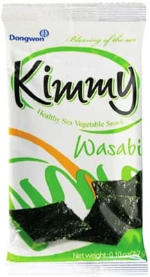 Dongwon Snack mořská řasa + wasabi