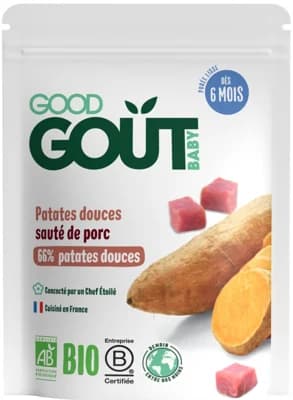 Good Gout BIO Batáty s vepřovým masem