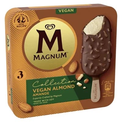 Magnum Vegan Almond 3x90ml