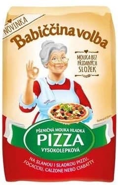 Babiččina Volba Pizza mouka