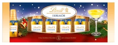Lindt Alcohol Bottles Egg Brandy
