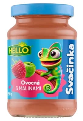 Hello Ovocná svačinka s malinami