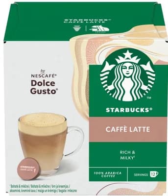 Starbucks Caffe Latte by Nescafé Dolce Gusto kapsle
