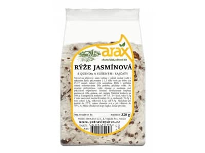 ARAX Rýže jasmínová s quinoa a suš. Rajčaty