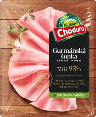 Chodura Šunka Gurmán nejvyšší jakosti (95% masa)