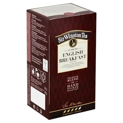 Sir Winston Tea Supreme English Breakfast čaj černý 6 x