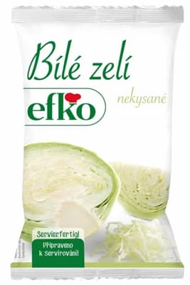 Efko Bílé zelí sterilované, sáček