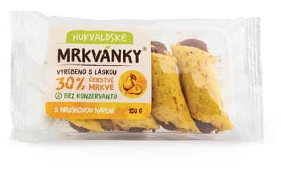 Hukvaldské mrkvánky s hruškovou náplní