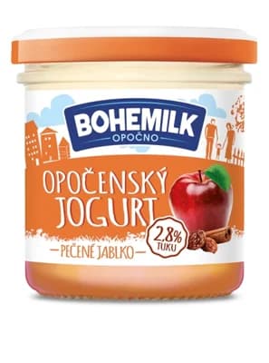 Bohemilk Opočenský jogurt pečené jablko
