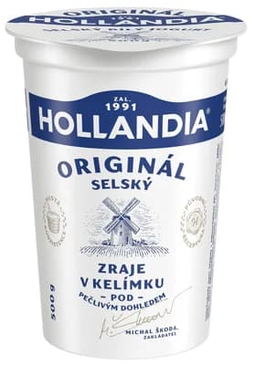 Hollandia Selský jogurt bílý 3,5%