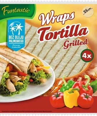 Funtastic Tortilla grilovaná (4x25cm)