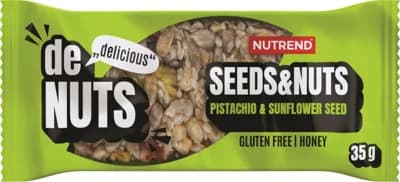 Nutrend DeNuts Seeds&Nuts pistácie a slunečnice
