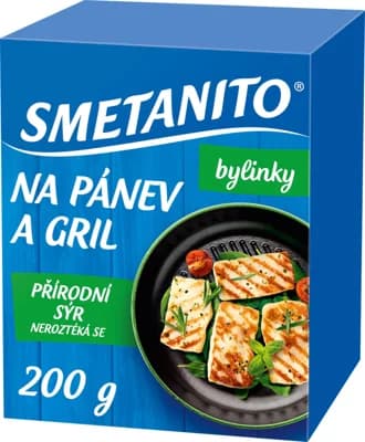 Smetanito Sýr na pánev a gril bylinky