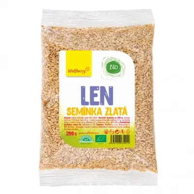 Wolfberry Lněné semínko zlaté BIO
